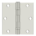 thumbnail image 1 of Deltana S35BBU14-R - Steel Hinge 31/2X31/2 BB SQ US14- RES, 1 of 3