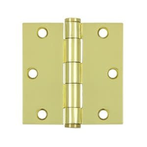 Deltana S35HD3 HD Value Choice for Indoor Applications Steel 3 1/2-Inch x 3 1/2-Inch Square Hinge