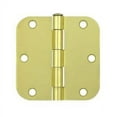 thumbnail image 1 of Deltana S35R54 Residential Thickness Steel 3 1/2-Inch x 3 1/2-Inch x 5/8-Inch Radius Hinge, 1 of 2