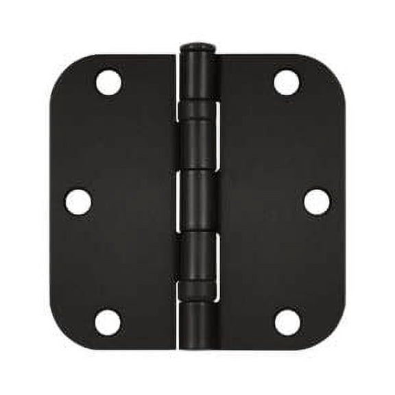 Deltana S35R5BB10B 3-1/2" x 3-1/2" x 5/8" Radius Hinge; Ball Bearing; Oil Rubbed Bronze Finish