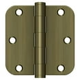 thumbnail image 1 of Deltana S35R5HD5 HD Steel 3 1/2-Inch x 3 1/2-Inch x 5/8-Inch Radius Hinge, 1 of 2