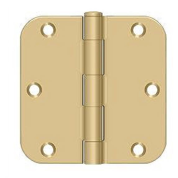 Deltana S35R5N3 - Steel Hinge 3 1/2 X 3 1/2 X 5/8 R NRP US3