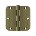 thumbnail image 1 of Deltana S35r5bk5 Radius Hinge, Antique Brass, 1 of 1