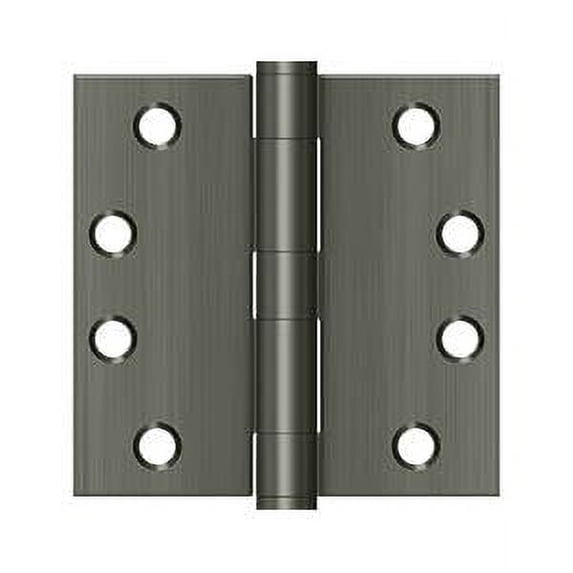 Deltana S44HD15A HD Value Choice for Indoor Applications Steel 4-Inch x 4-Inch Square Hinge