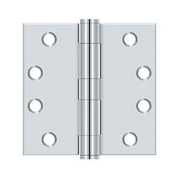 Deltana S44HD26 HD Value Choice for Indoor Applications Steel 4-Inch x 4-Inch Square Hinge