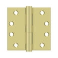 thumbnail image 1 of Deltana S44HD3 HD Value Choice for Indoor Applications Steel 4-Inch x 4-Inch Square Hinge, 1 of 2