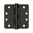 thumbnail image 1 of Deltana S44R4HDB10B 4" x 4" x 1/4" Radius Hinge; Heavy Duty; Ball Bearings; Oil Rubbed Bronze Finish, 1 of 2