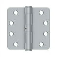thumbnail image 1 of Deltana S44R4HDN26D HD Nrp Steel 4-Inch x 4-Inch x 1/4-Inch Radius Hinge, 1 of 1
