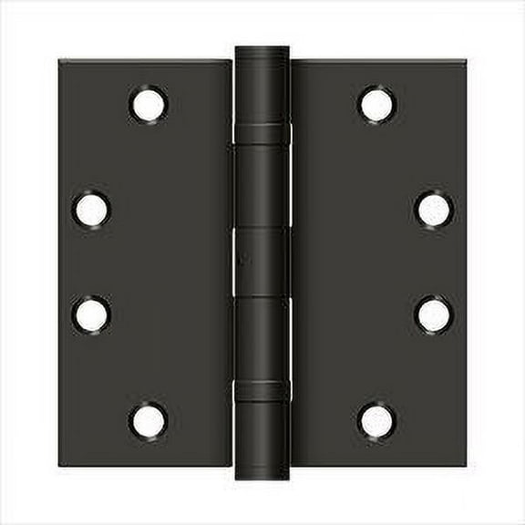 Deltana S45BBNU10B HD Ball Bearings Nrp Steel 4 1/2-Inch x 4 1/2-Inch Square Hinge
