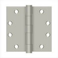 thumbnail image 1 of Deltana S45BBU26D 4-1/2" x 4-1/2" Square Hinge; Heavy Duty; Ball Bearings; Satin Chrome Finish, 1 of 2