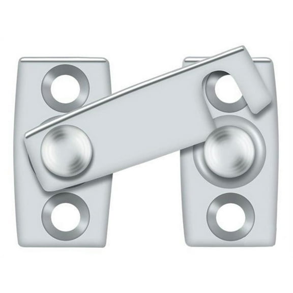 Deltana SB3058U26 Shutter Bar/Door Latch 5/8"; Bright Chrome Finish