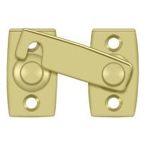 Polished Brass Manual Door Latch with Gold Finish