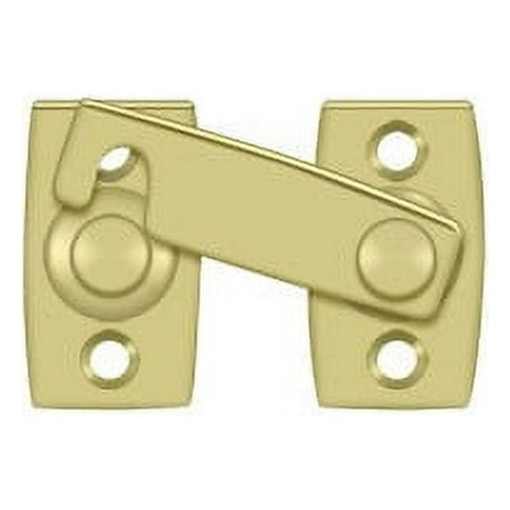 Deltana SB3178U3 Shutter Bar/Door Latch 7/8"; Bright Brass Finish