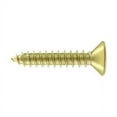 thumbnail image 1 of Deltana SCWB1010U3 Wood Screw; SB; #10 x 1"; Bright Brass Finish, 1 of 2
