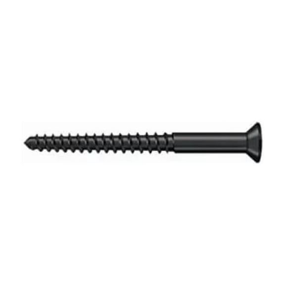 Deltana SCWB1225U19 12 x 2.5 in. SB Wood Screw, Paint Black