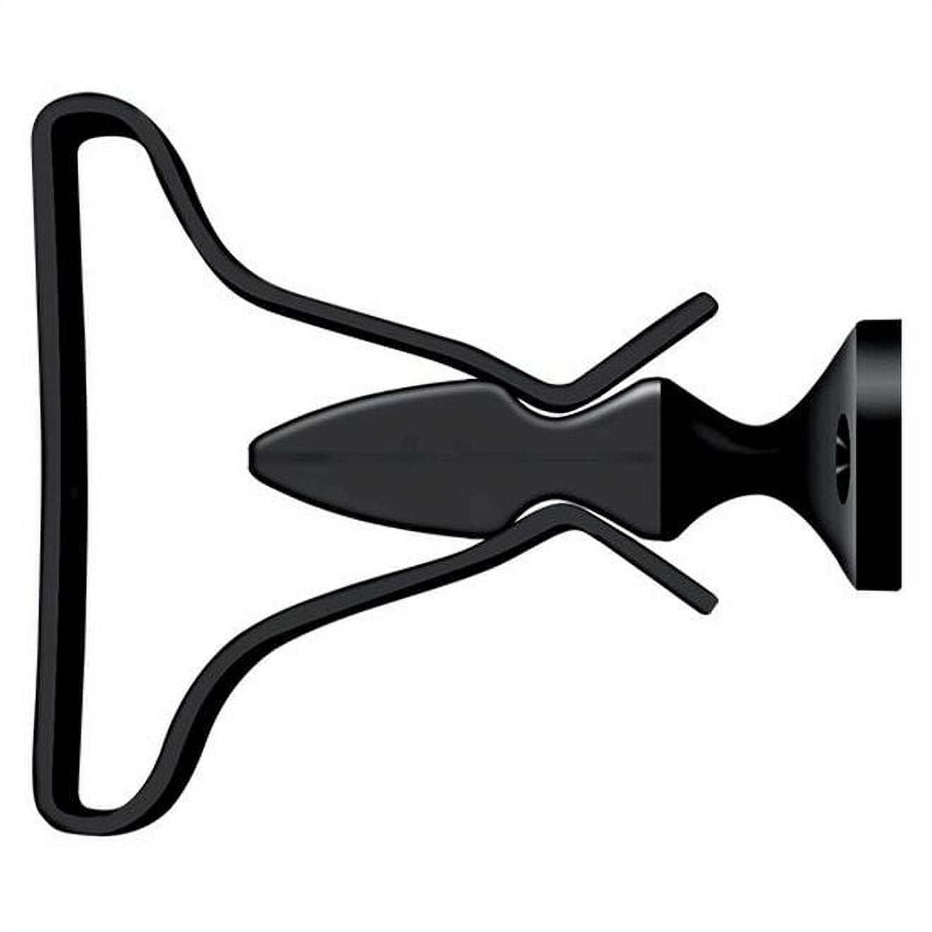 Black Brass Shutter Door Holder with Steel Bracket