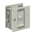 thumbnail image 1 of Deltana SDL25U15 Pocket Lock; 2-1/2" x 2-3/4" Privacy; Satin Nickel Finish, 1 of 2