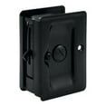thumbnail image 1 of Deltana SDLA325U19 Heavy Duty Pocket Lock; Adjustable; 3-1/4" x 2 1/4" Privacy; Black Finish, 1 of 3