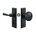 thumbnail image 1 of Deltana SDLS480U19 Storm Door Latch; Rectangular; Tubular Lock; Black Finish, 1 of 3