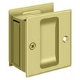thumbnail image 1 of Deltana SDP25U3 Pocket Lock; 2-1/2" x 2-3/4" Passage; Bright Brass Finish, 1 of 2