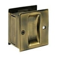thumbnail image 1 of Deltana SDPA325U5 Heavy Duty Pocket Lock; Adjustable; 3-1/4" x 2 1/4" Passage; Antique Brass Finish, 1 of 3