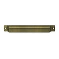 thumbnail image 1 of Deltana SHP70U5 Rectangular Shell Pull 7" in Antique Brass, 1 of 2