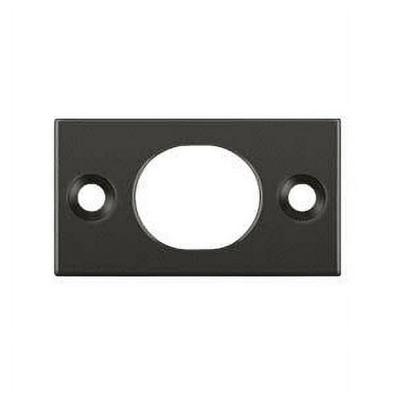 Deltana SP6FBU10B Strike Plate for 6" Flush Bolt; Oil Rubbed Bronze Finish