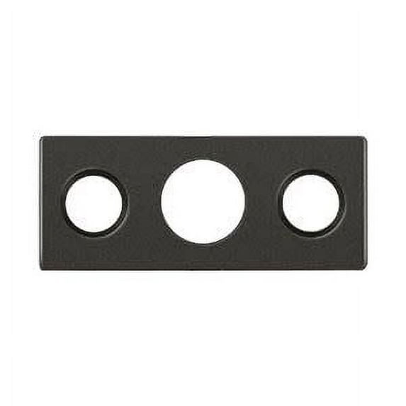 Deltana SP7FBR10B Strike Plate for 7" Flush Bolt; Oil Rubbed Bronze Finish