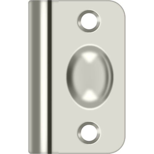 Deltana SPB349U14 SPB349U14 Roller / Ball Catch Strike Plate - Polished Nickel