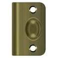 thumbnail image 1 of Deltana SPB349U5 Strike Plate for Ball Catch and Roller Catch; Antique Brass Finish, 1 of 3