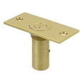 thumbnail image 1 of Deltana SPDP35SU3 Dust Proof Strike 3-1/2" x 1-5/8" w/Safety Lock in Polished Brass, 1 of 2