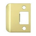 thumbnail image 1 of Deltana SPE200U3 Extended Lip Strike Plate; 2" Overall; Bright Brass Finish, 1 of 3