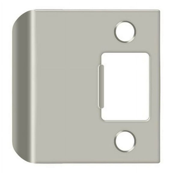 Deltana SPE225U15 Extended Lip Strike Plate; 2-1/4" Overall; Satin Nickel Finish