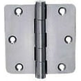 thumbnail image 1 of Deltana SS35R5U32D-R 3-1/2" x 3-1/2" x 5/8" Radius Hinge; Satin Stainless Steel Finish, 1 of 2