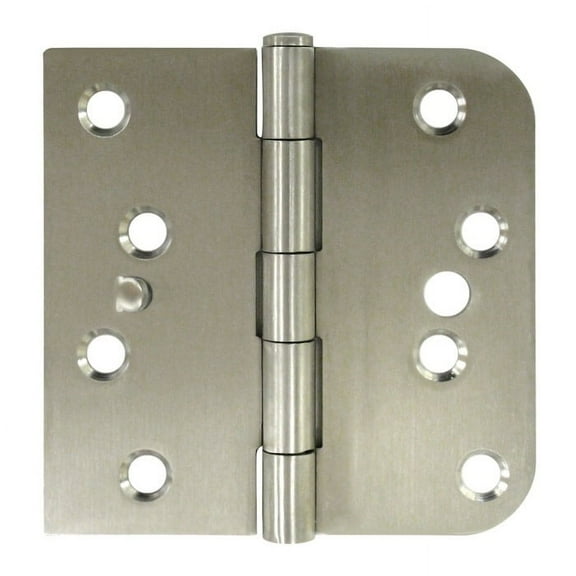 Deltana SS44058TA32D-RH 4" x 4" x 5/8" x SQ Hinge; Satin Stainless Steel Finish