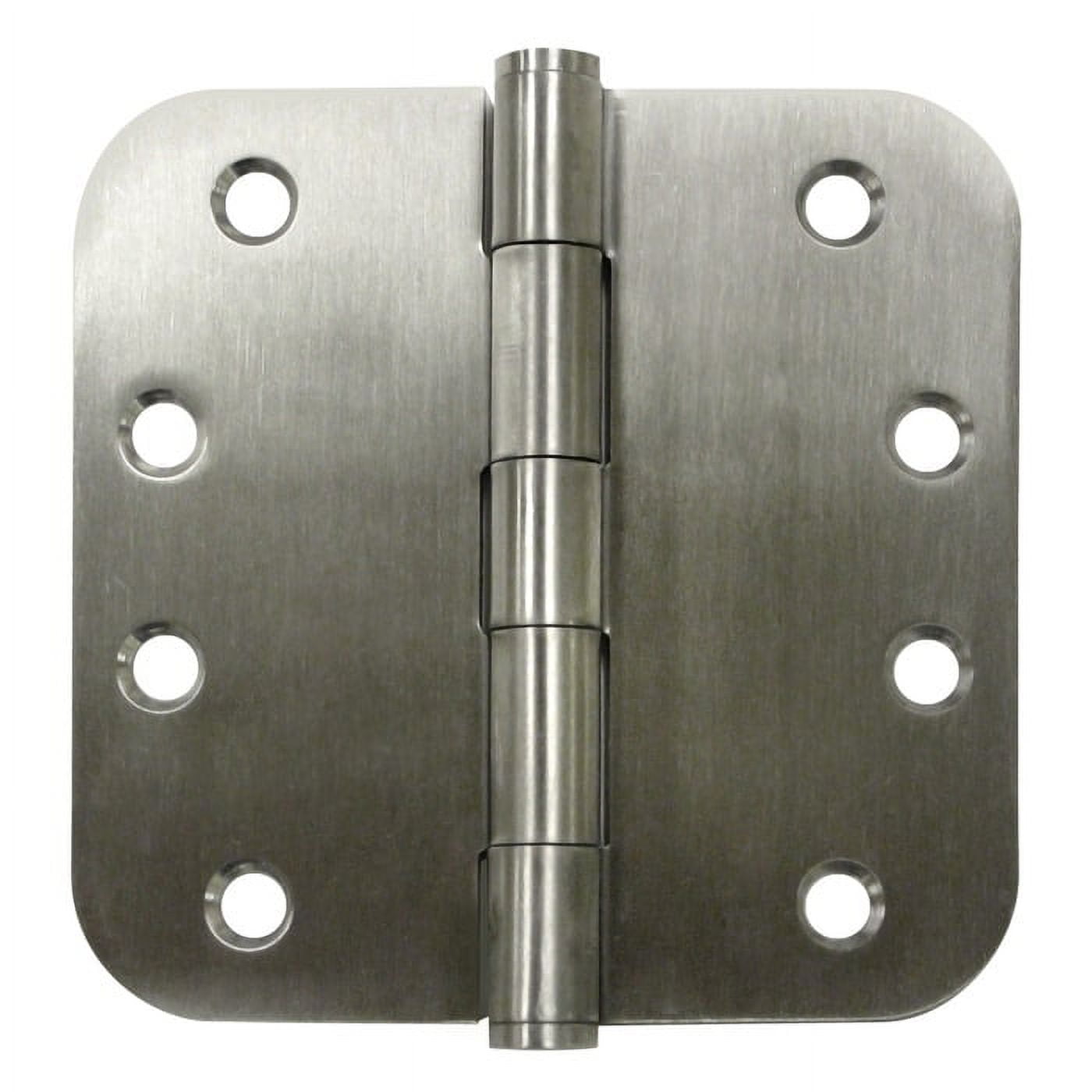 Deltana SS44R5U32D-R 4" x 4" x 5/8" Radius Hinge; Satin Stainless Steel ...