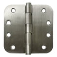 thumbnail image 1 of Deltana SS44R5U32D-R 4" x 4" x 5/8" Radius Hinge; Satin Stainless Steel Finish, 1 of 2
