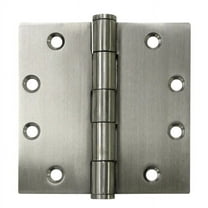 Deltana SS45U32D 4-1/2" x 4-1/2" Square Hinge; Satin Stainless Steel Finish