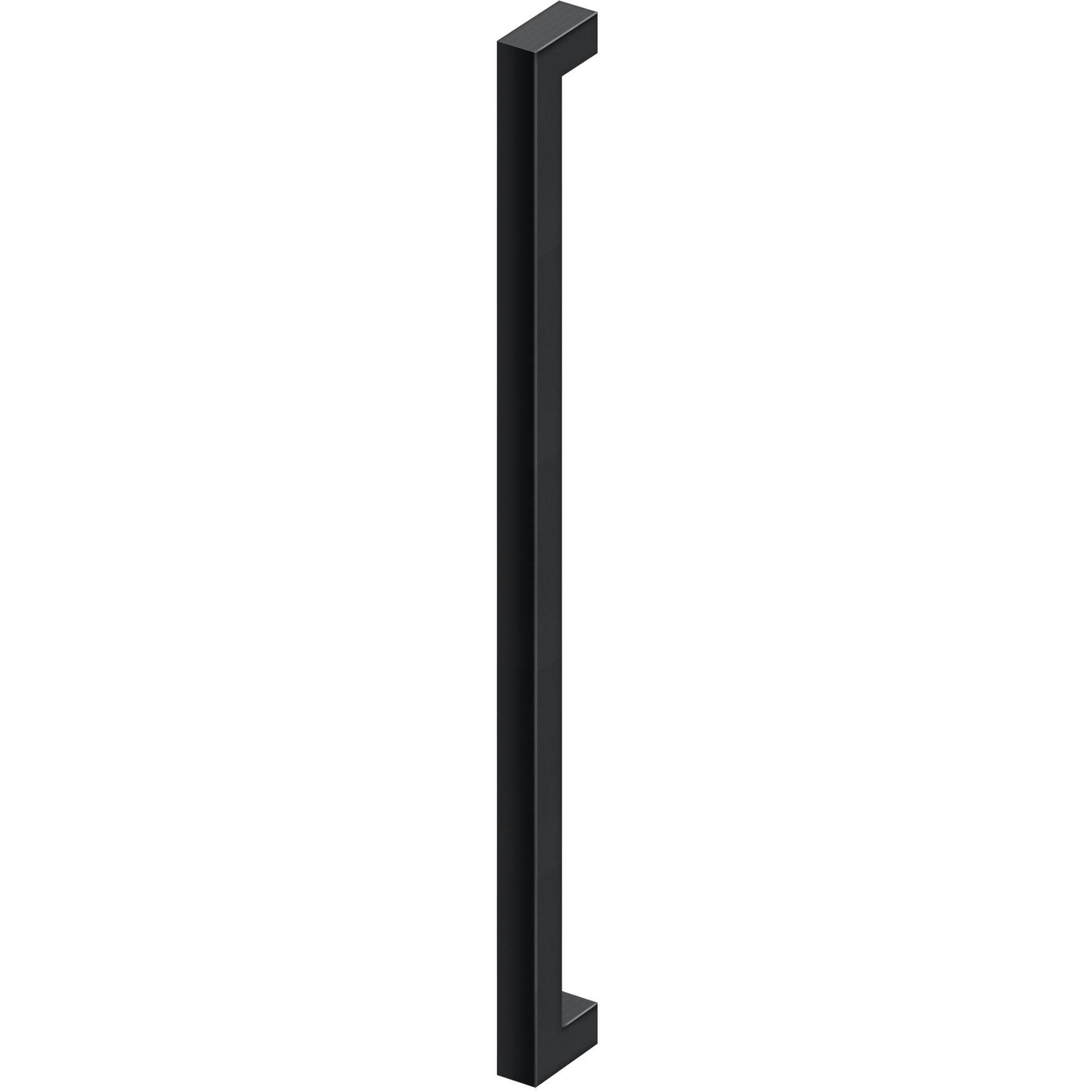 36" Flat Black Stainless Steel Contemporary Door Pull
