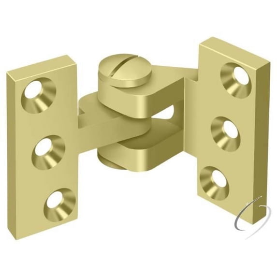 Deltana SBIH2510U3 Solid Brass 3-3/4" X 2-1/2" Intermediate Pivot Hinge - Brass