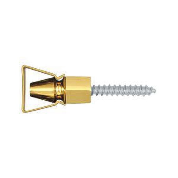 Deltana SDH101CR003 Shutter Door Holder, 1-1/4" in PVD Polished Brass