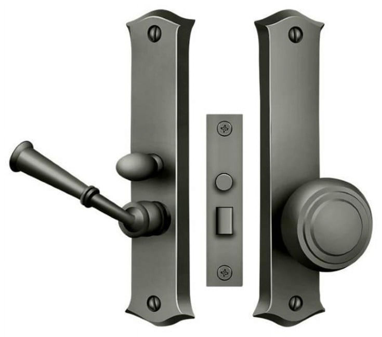 Deltana Sdl688 Classic Storm / Screen Door Latch Mortise Lock Door Handles - Nickel