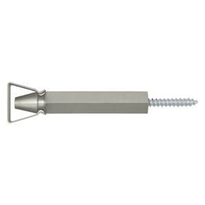 Deltana SDH103U15 Solid Brass 3-1/4" Window Shutter Door Holder - Nickel
