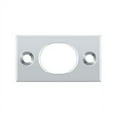 thumbnail image 1 of Deltana Sp6fb Solid Brass 1-3/4" X 1" Strike Plate For 6" Flush Bolt - Chrome, 1 of 2