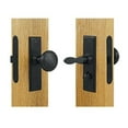 thumbnail image 1 of Deltana  Square Storm Door Latch with Mortise Lock- Black - Solid, 1 of 1