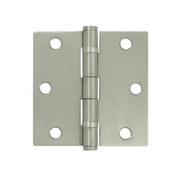 Deltana SS35BU32D-R 3-1/2 X 3-1/2" Stainless Steel Square Corner Ball Bearing Residential