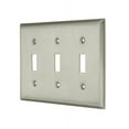 thumbnail image 1 of Deltana Swp4763u10b Triple Standard Switch Plate, Oil Rubbed Bronze, 1 of 2