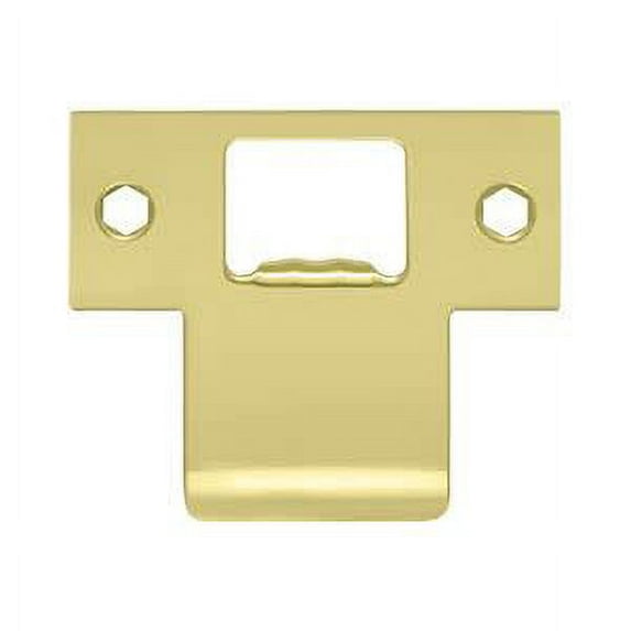 Deltana TSPE225U3 Extended T-Strike (2-3/4" x 2-1/4" ); Bright Brass Finish