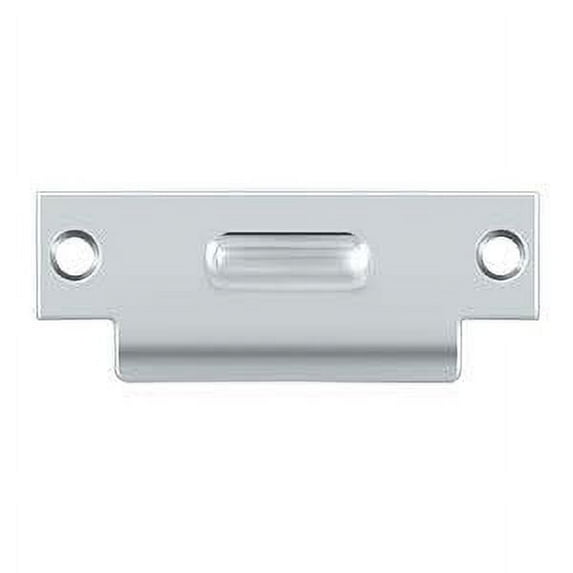 Deltana Tsrca4875 Solid Brass T-Strike For Roller Catches - Chrome