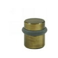 thumbnail image 1 of Deltana UFB4505U5 Round Universal Floor Bumper 1-1/2"; Antique Brass Finish, 1 of 3